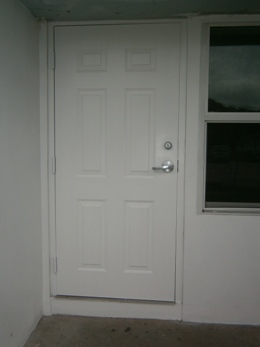 Steel Door After Paint